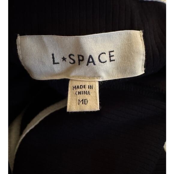 LSPACE Libra Rib Cutout Cover-Up Midi Dress Size Medium - Picture 9 of 12